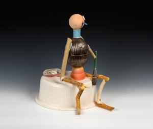 Sitting Figure, Copyright 2011, Alice Shaw